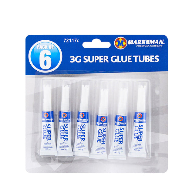6pc Super Glue Set - In Tubes. - Best Deals 786 UK