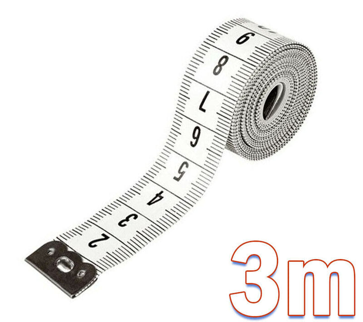 Measuring Ruler Sewing Tailor Tape Cloth Measuring Tape Flat Body Ruler1.5m & 3m - Best Deals 786 UK