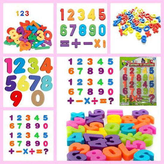 Picture 1 of 14 Hover to zoom Have one to sell? Sell it yourself 26 PC Large Magnetic Letters Alphabet & Numbers Fridge Magnets Toys Kids Learnin - Best Deals 786 UK