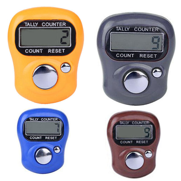 CHEAPEST!! Digital Finger Ring Tally Counter Hand Row counter TASBEEH - DHIKR. - Best Deals 786 UK