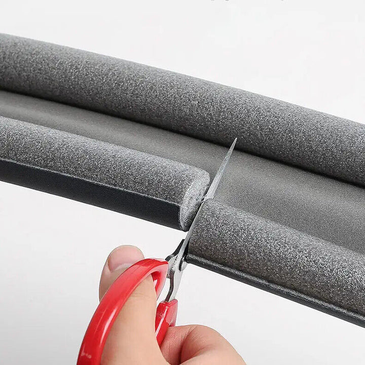 DOUBLE SIDED UNDER DOOR FOAM DRAUGHT EXCLUDER INSULATION SEAL STOP COLD AIR NEW. - Best Deals 786 UK