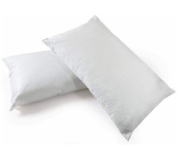 4 x PILLOW PROTECTORS PILLOW COVERS WHITE MILDEW FUNGAL PROOF STAIN RESISTANT. - Best Deals 786 UK