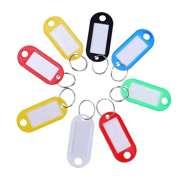 Key Tags Plastic Key Rings