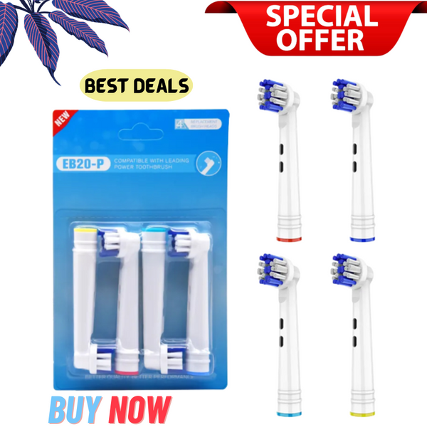 ORAL B EB20-P Compatible Electric Toothbrush Heads