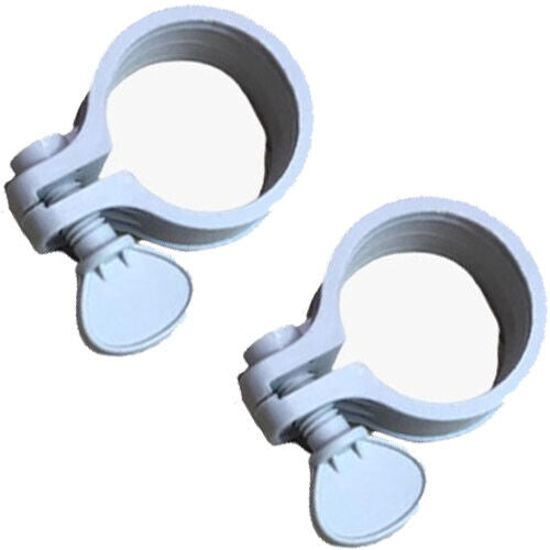Bestway Pool Hose Clamp Spare Clips For Pool Sets Pipe Clamps new - White. - Best Deals 786 UK