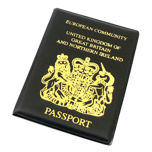 New UK Passport Holder Protector Cover Wallet PU Leather United Kingdom EU - Best Deals 786 UK