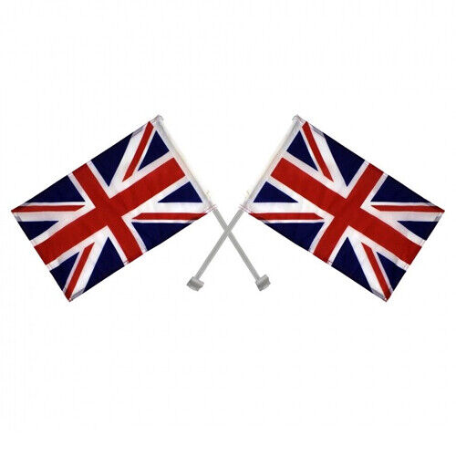 10 x Union Jack Window Car Flags United Kingdom Great Britain - Best Deals 786 UK