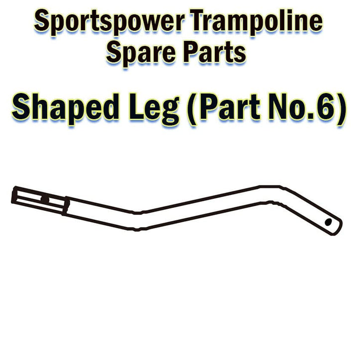 Sportspower Trampoline Replacement Spare Shaped Leg For 12ft Trampoline (Part No. 6) - Best Deals 786 UK