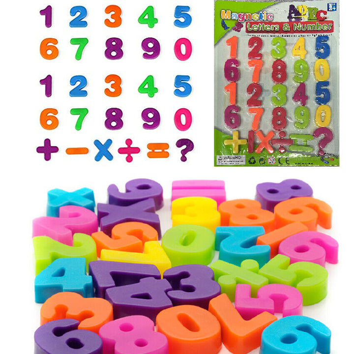 Picture 1 of 14 Hover to zoom Have one to sell? Sell it yourself 26 PC Large Magnetic Letters Alphabet & Numbers Fridge Magnets Toys Kids Learnin - Best Deals 786 UK