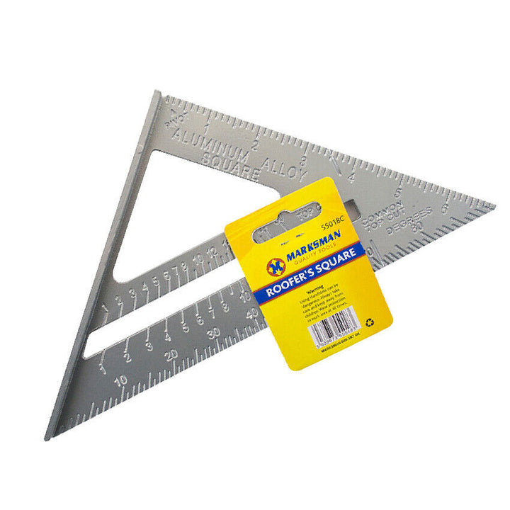 6" Aluminium Set Square Tri-square Mitre Saw Guide Measure Roofing Speed Ruler. - Best Deals 786 UK