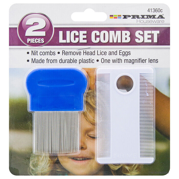 Metal Head Lice Comb Fine Tooth | Pet Dog Cat Flea Hair Kids Nit Eggs Removal. - Best Deals 786 UK