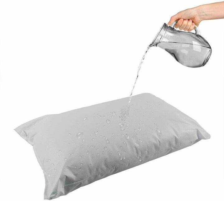 4 x PILLOW PROTECTORS PILLOW COVERS WHITE MILDEW FUNGAL PROOF STAIN RESISTANT. - Best Deals 786 UK