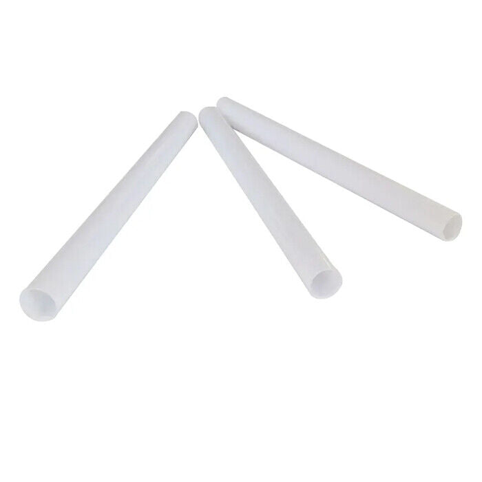 Pack Of 8 White Radiator Sleeves Pipe Covers 15mm Pipe 15.6cm Bn - Best Deals 786 UK