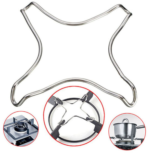 Gas Hob Trivet Safety Stars Stove Burner Chrome Stabilizer Kitchen Pan Stan Cook - Best Deals 786 UK