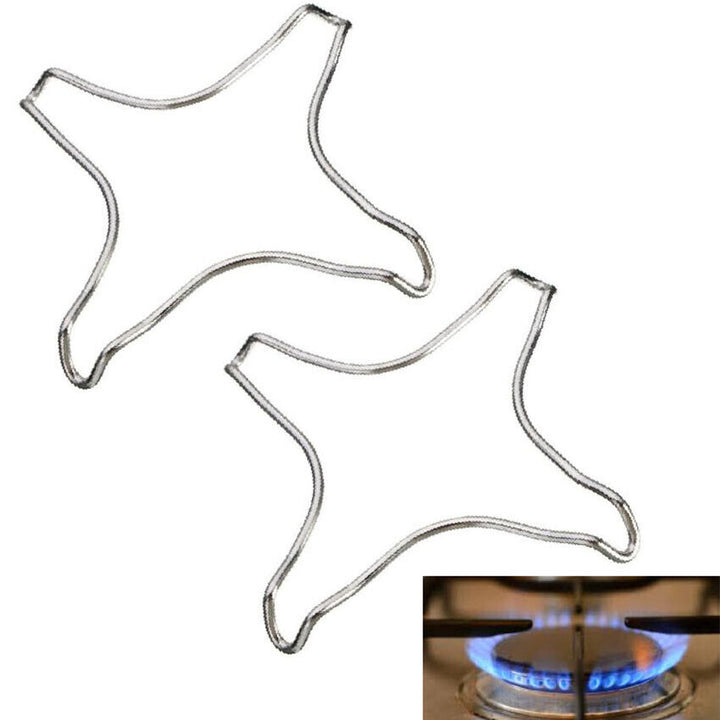 Gas Hob Trivet Safety Stars Stove Burner Chrome Stabilizer Kitchen Pan Stan Cook - Best Deals 786 UK