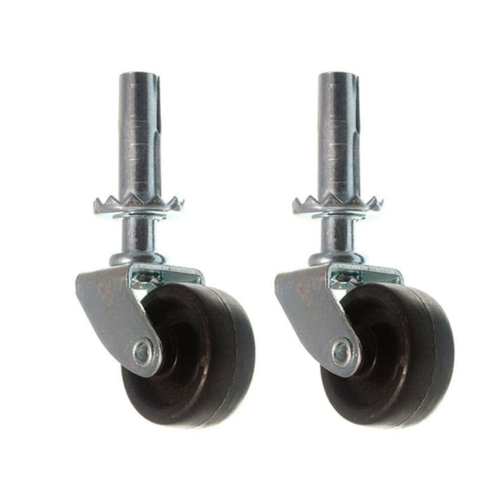 Castors Single Wheel Socket Fix 40mm ( 1.1/2'' ) LOAD BEARING 25KGS -New - Best Deals 786 UK