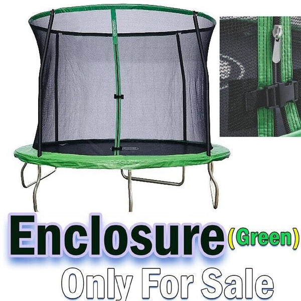 Sportspower 8ft Trampoline Only Enclosure for Sale - Green. - Best Deals 786 UK