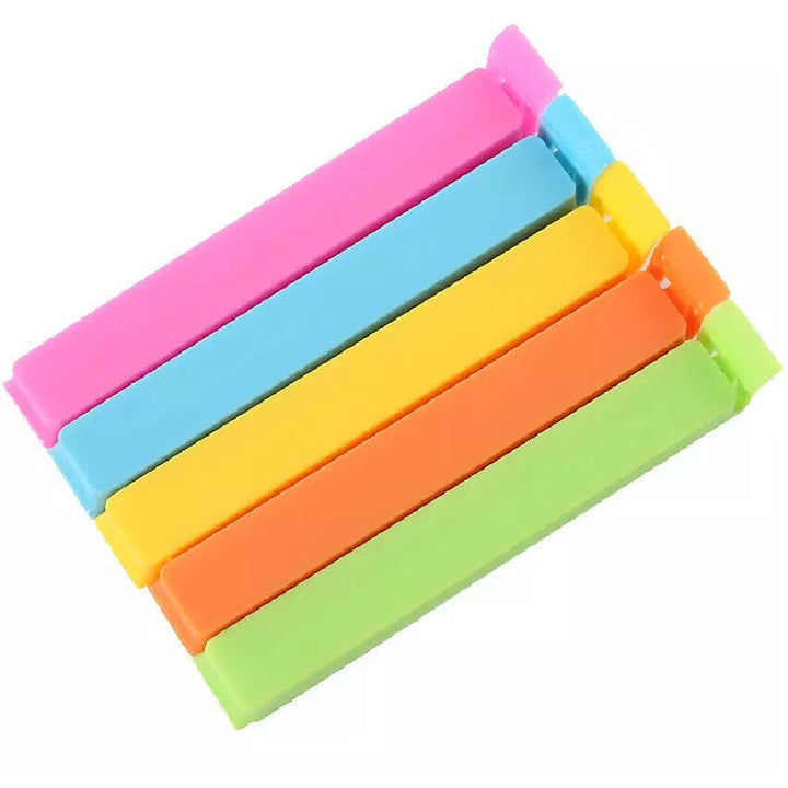 Food Bag Storage Clips Freezer Fridge Sealing Pegs Mixed Sizes Multicolour. - Best Deals 786 UK