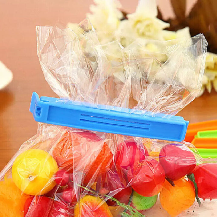 Food Bag Storage Clips Freezer Fridge Sealing Pegs Mixed Sizes Multicolour. - Best Deals 786 UK