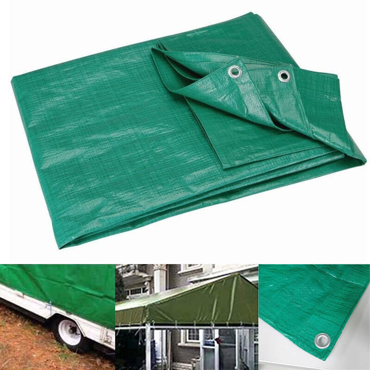 Tarpaulin Heavy Duty Tarp Lightweight Waterproof Ground Cover Sheet Camping Tent - Best Deals 786 UK