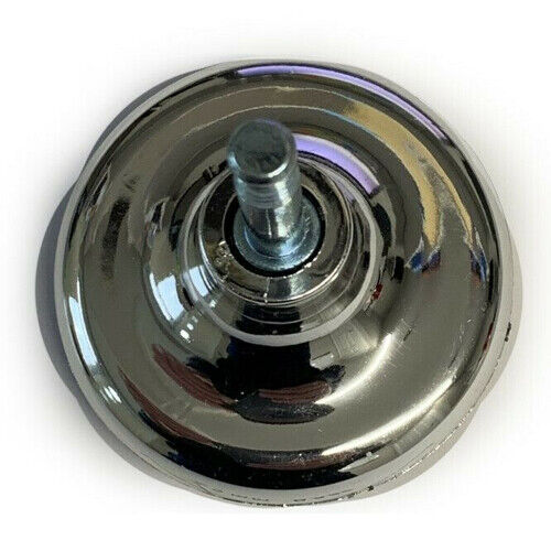 Chrome Feet Glides Castors & Insert For Divan Bed Base, Sofa, Settee, Chair - Best Deals 786 UK