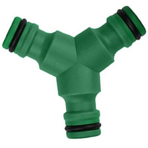 1/2 in Three 3-Way Coupling Water Garden Hose Fitting Connector Joiner Adaptor. - Best Deals 786 UK