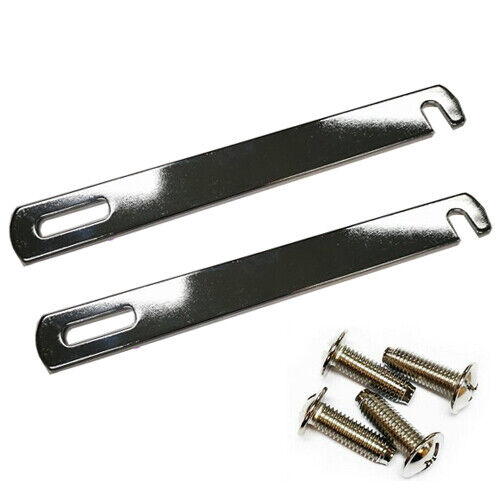 Divan Bed Base Link Bars 98mm-200mm Silver Nickle Plated With Screw Fittings. - Best Deals 786 UK