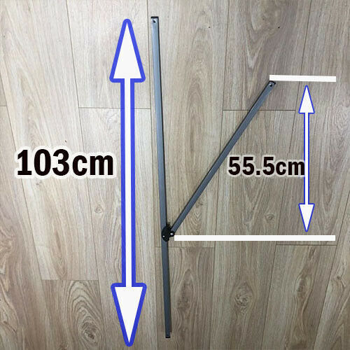 X Cross Bar & Gazebo Y-Bar Metal Strut Gazebo Pole For 2.4m x 2.4m or3m x 3m. - Best Deals 786 UK