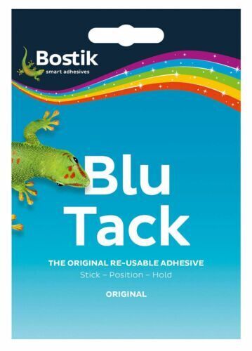 Bostik Blu Tack Sticky Tac Blue Economy Handy Size Same Day Dispatch. - Best Deals 786 UK