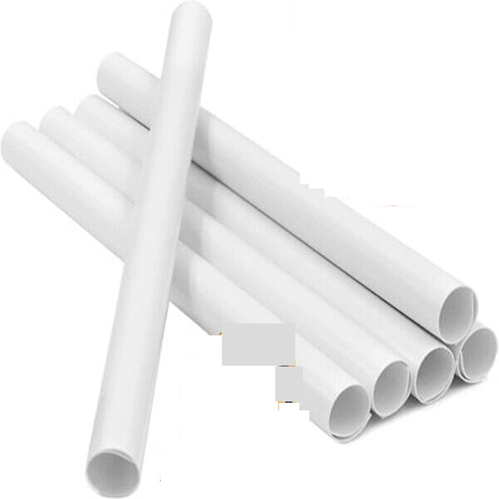 Pack Of 8 White Radiator Sleeves Pipe Covers 15mm Pipe 15.6cm Bn - Best Deals 786 UK