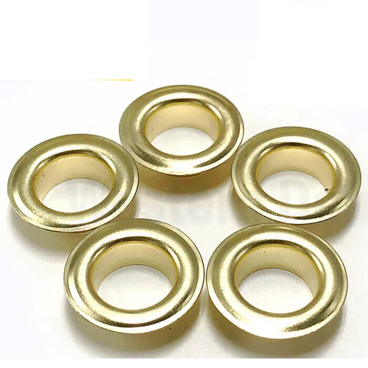 50 x Tarpaulin Tent Grommets Tarp Groundsheet Cover Eyelets Awnings Repair. - Best Deals 786 UK